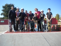 Vue du groupe skate roller 2011-2012