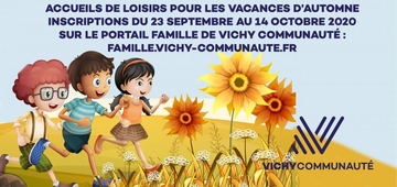 Vichy Communauté Vacances automne 2020