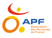 Vue du logo de l'Association des Paralysés de France