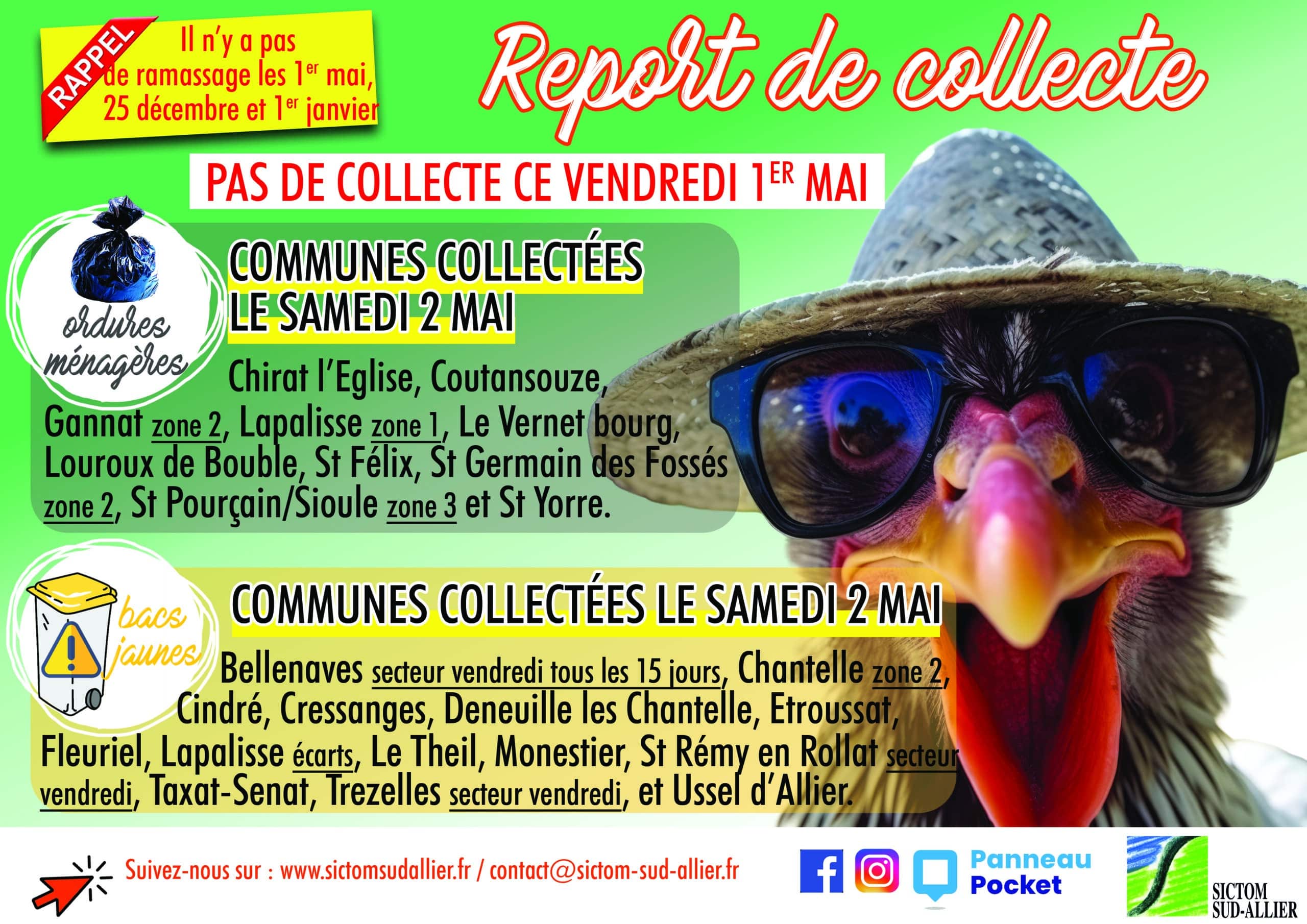 report collecte 1er mai